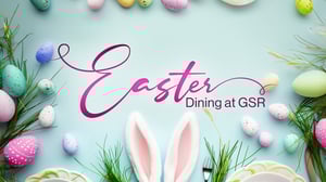 web banner for Easter dining at GSR