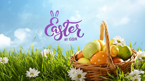 web banner for Easter at GSR