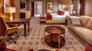 Photo of Vista Deluxe King Room at Grand Sierra Resort.